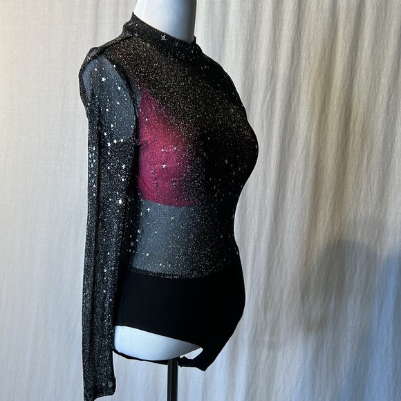 Black sparkly body suit - Picture 4 of 6